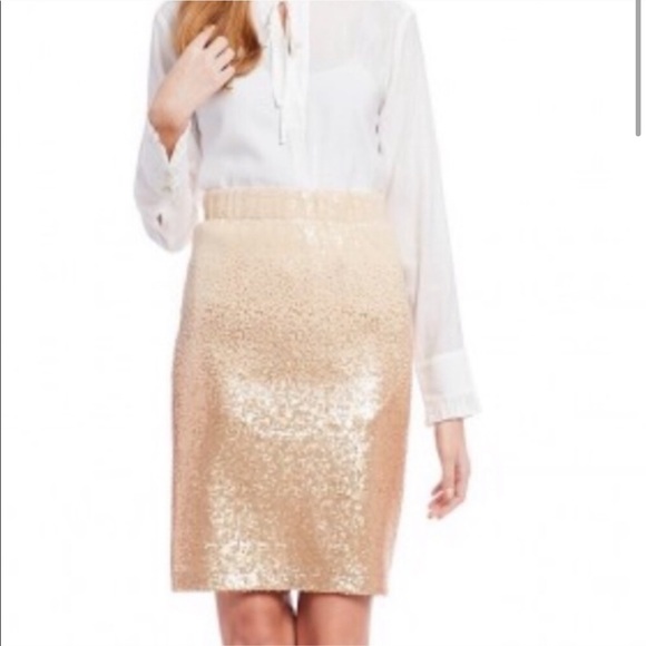 Women’s Cremieux Sequin Skirt NWT - Picture 1 of 8